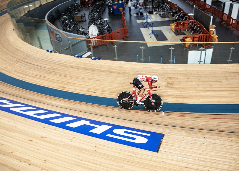 World hour record attempt by Victor Campenaerts