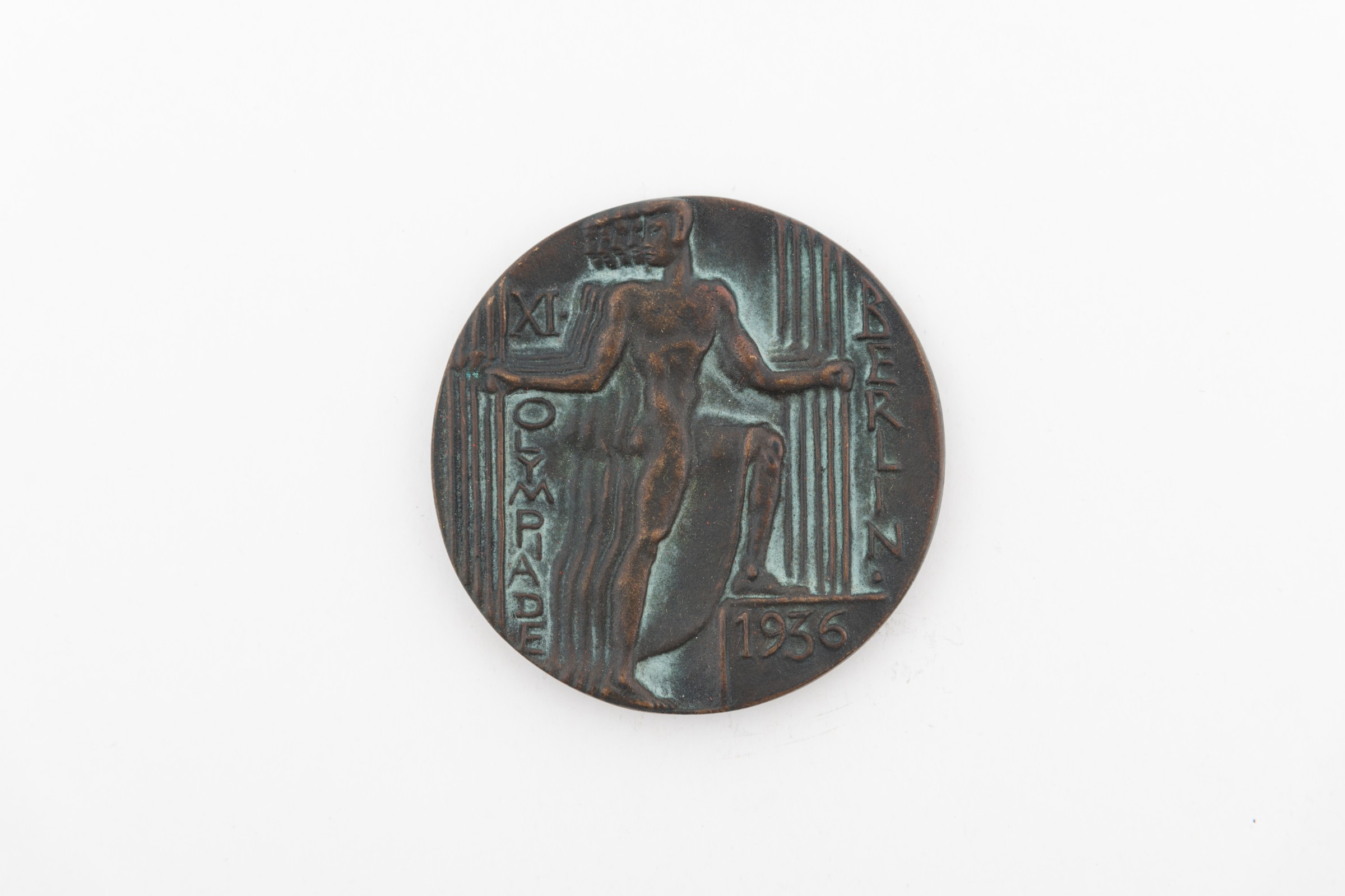 Medaille van de Olympische Spelen 1936 uitgereikt aan Jean Alexandre
