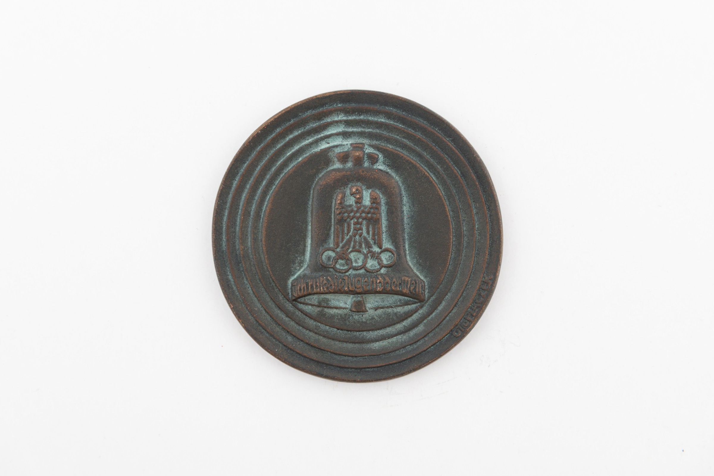 Medaille van de Olympische Spelen 1936 uitgereikt aan Jean Alexandre