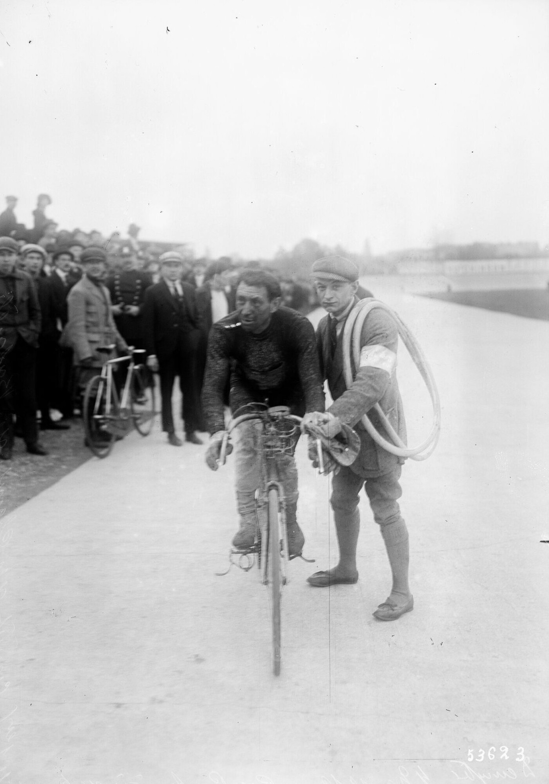 Paul Duboc in Parc des Princes tijdens de Omloop der Slagvelden 1919