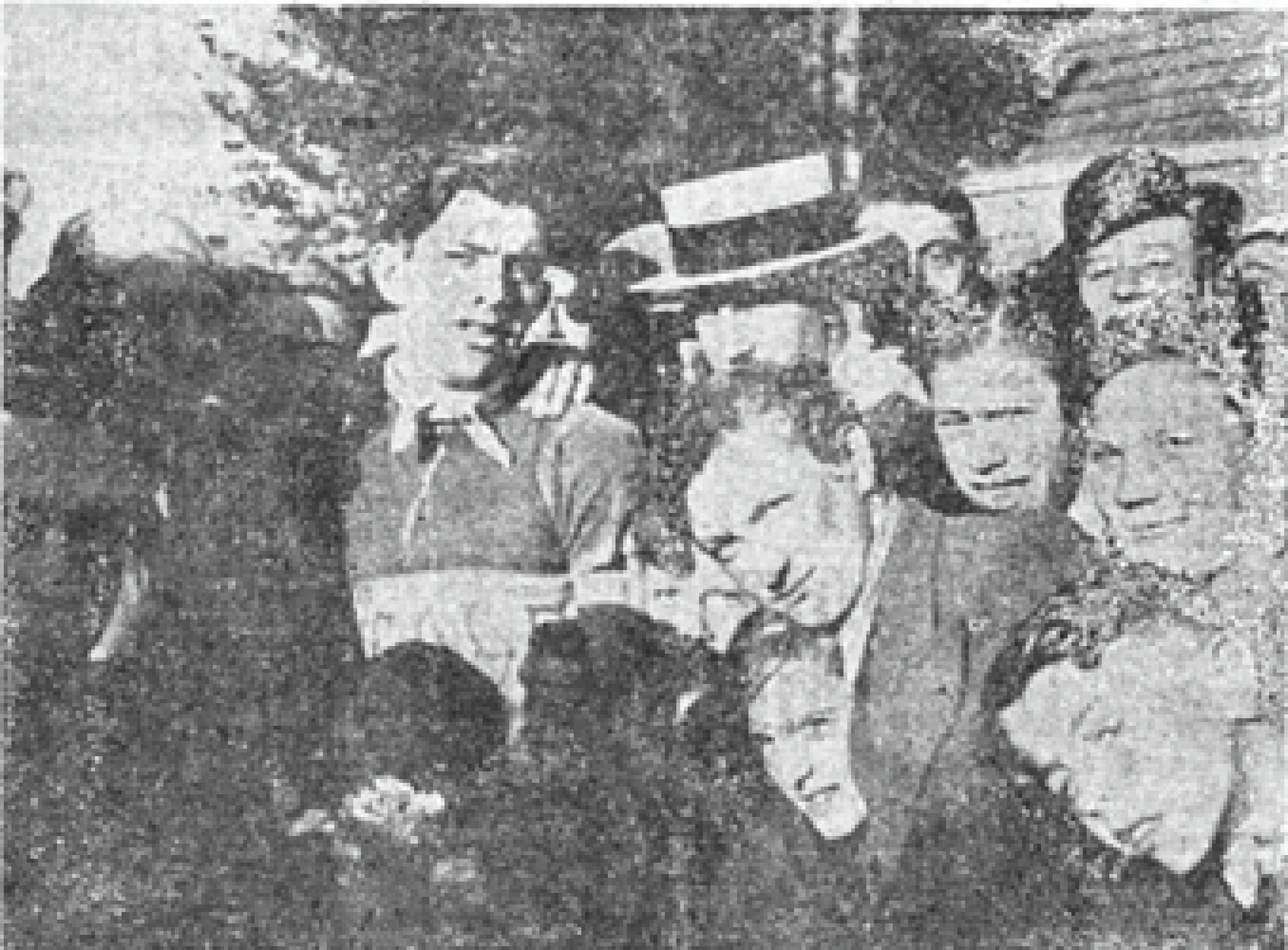 Alexis Callens na zijn overwinning in Kruishoutem, 1939