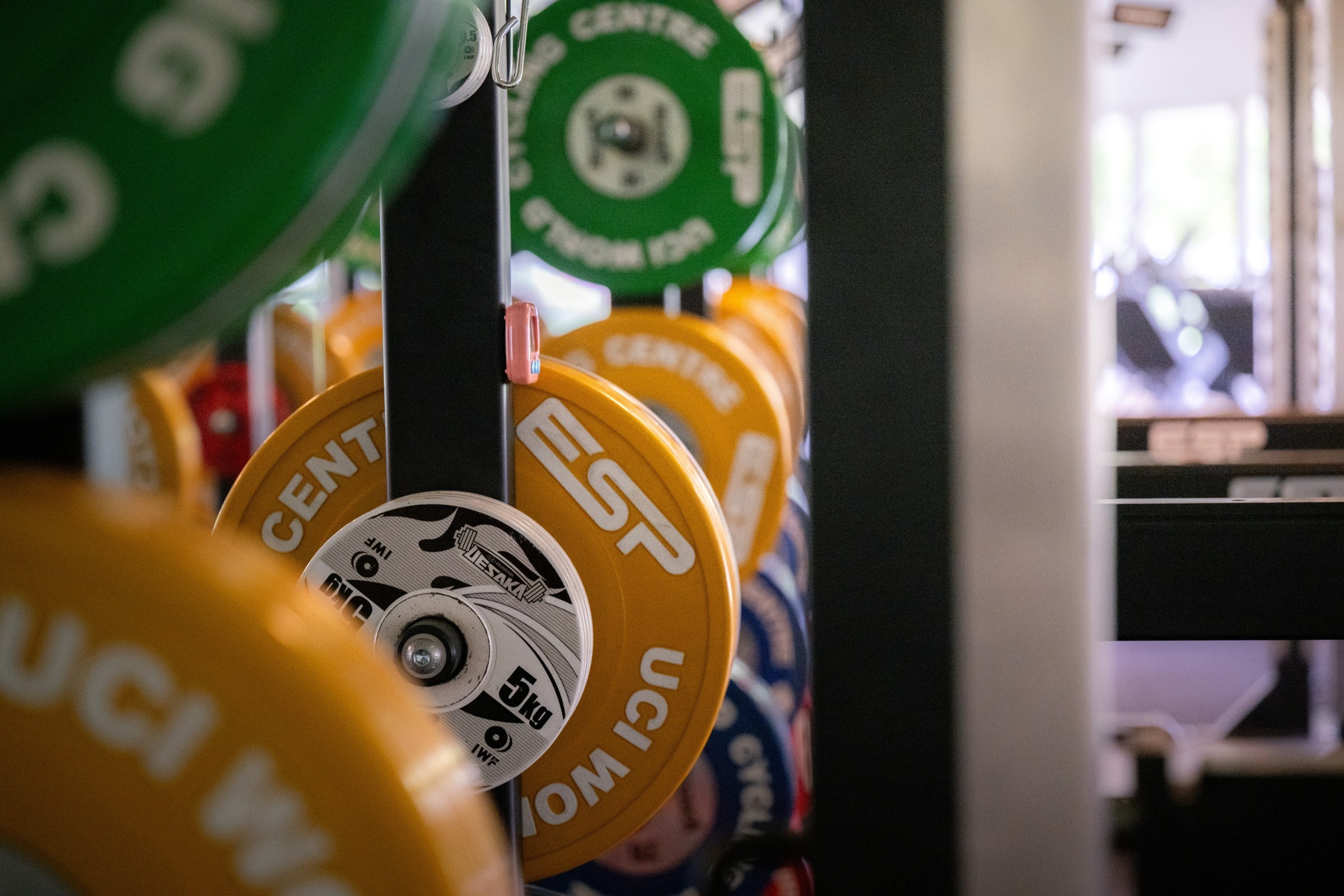 Gym at the World Cycling Centre in Aigle