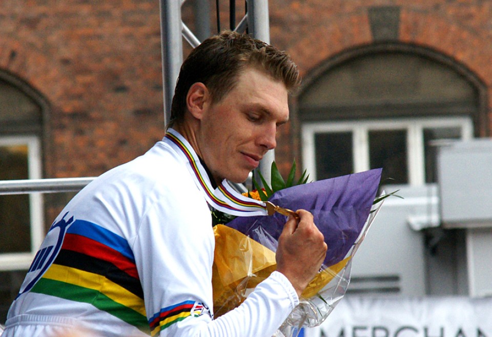 Tony Martin podium Kopenhagen 2011 Mogens Engelund WC