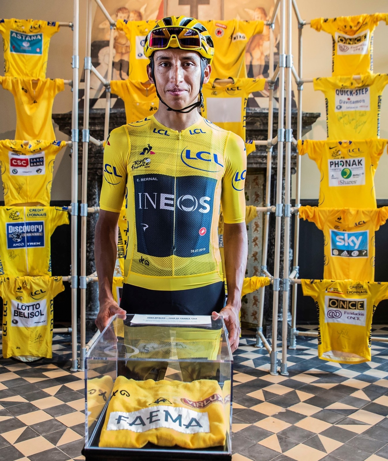 Egan Bernal KOERS 2019 uitsnede