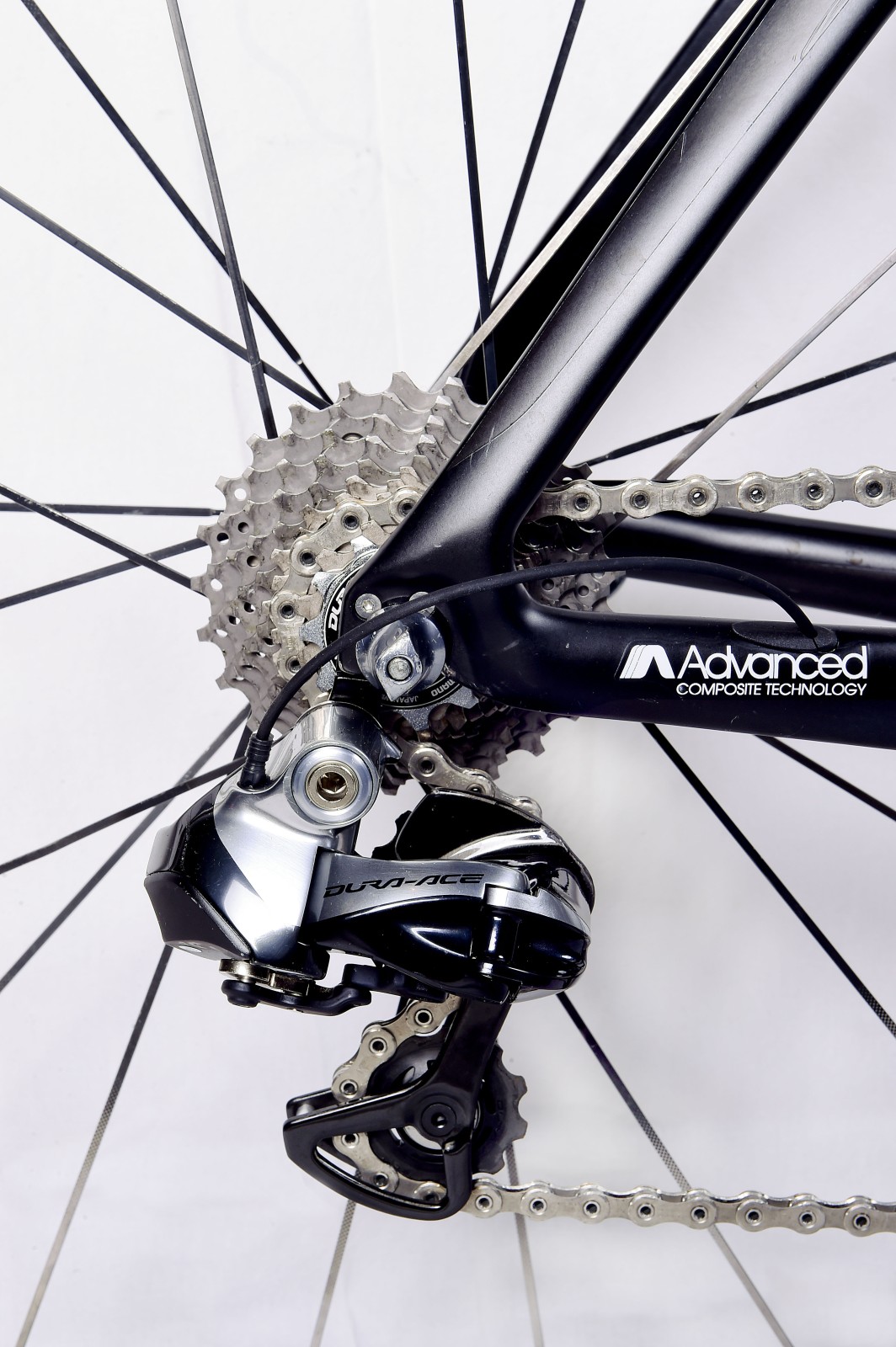 Detailopname derailleur fiets Marianne Vos - La Course