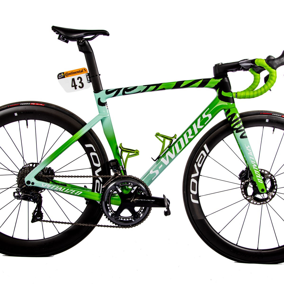 Koersfiets Sam Bennett, laatste etappe Tour de France, 2021