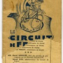 Cover van het roadbook van de Circuit de France 1942